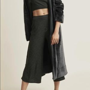 NWOT Skin Worldwide MeIinda Cashmere Crop Pant